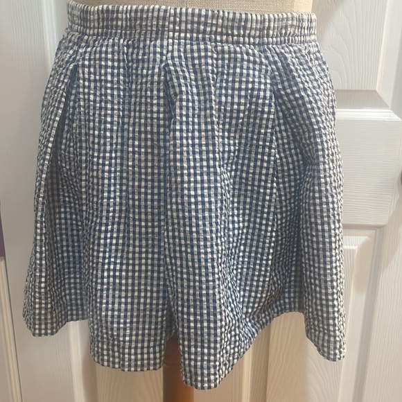 Knee Length Pleated Plaid Skirt Women Plus Size Navy Black Pleated Plaid Skirts